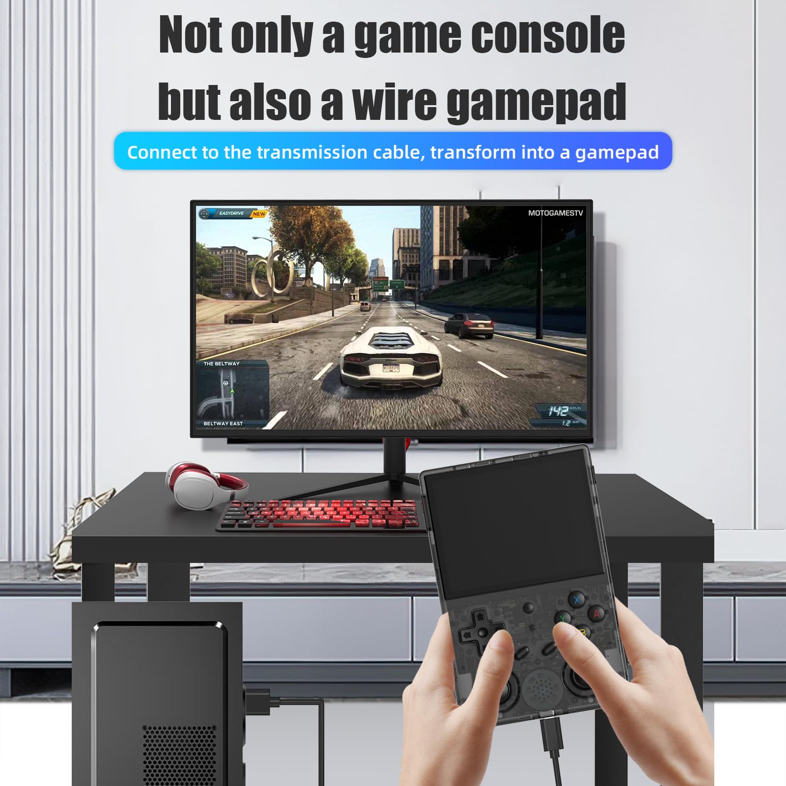 Nintendo Switch nyupn ANBERNIC RG353VS Amazon.com: Retro Handheld Game Linux System RG3566 3.5 inch